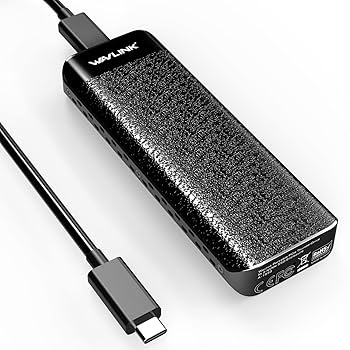 WAVLINK SSD用外付けケース工具不要8TB対応アルミ合金冷却ファン搭載 WAVLINK SSD用外付けケース工具不要8TB対応アルミ合金冷却ファン